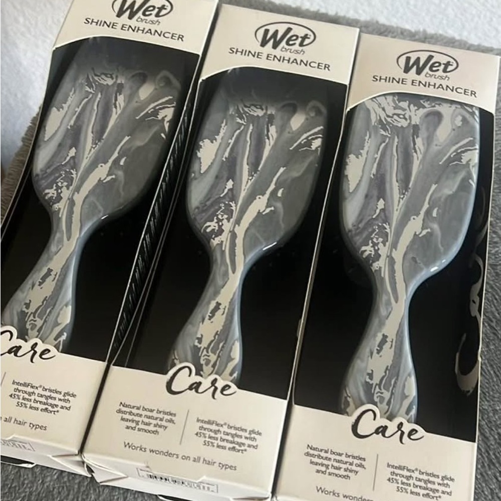 Wet Brush Shine Enhancer Hair Brush bundle NEW